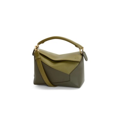 LOEWE SMALL PUZZLE BAG IN CLASSIC CALFSKIN A510P60X44-4427 (24*16.5*10.5cm)